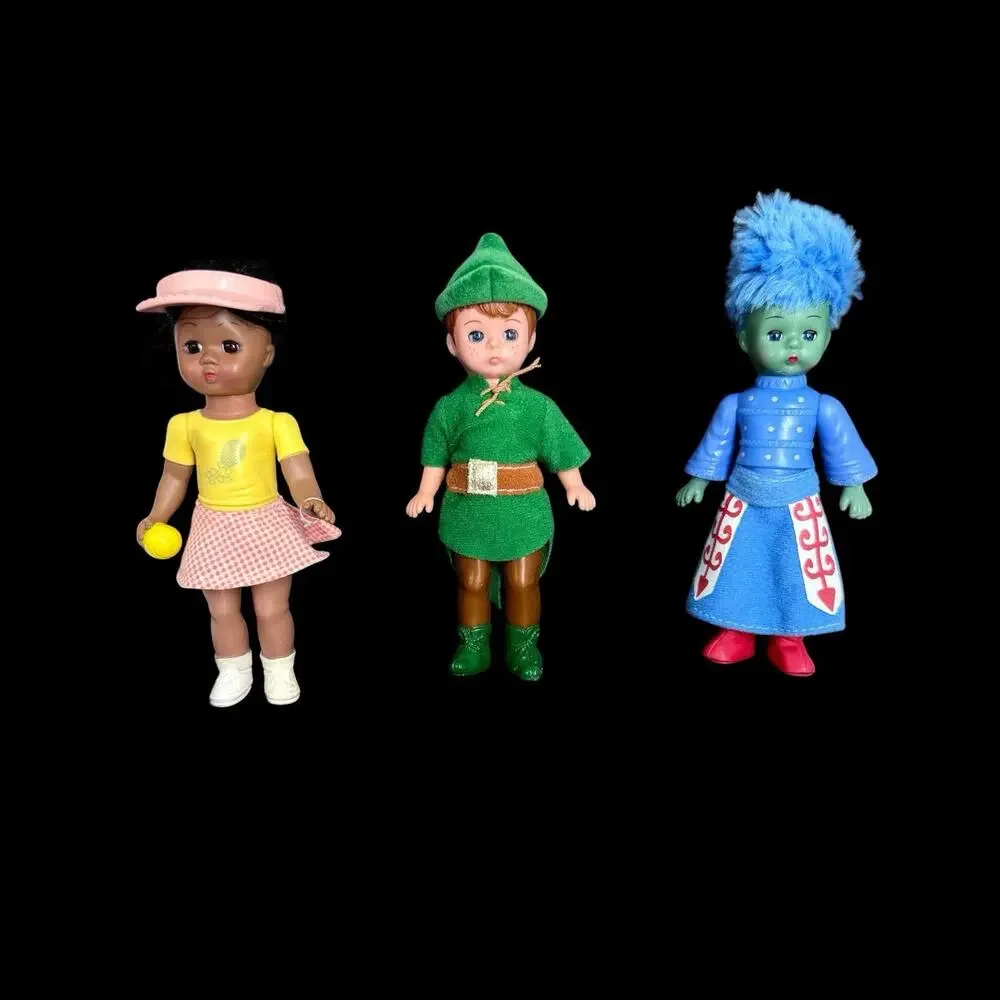 Lot of 3 Alexander McDs Happy Meal Dolls Peter Pan Winkie Guard Tennis Girl 5 in